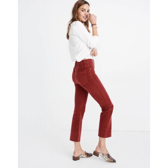 Madewell Petite Cali Demi-Boot Jeans in Corduroy - Picture 2 of 9